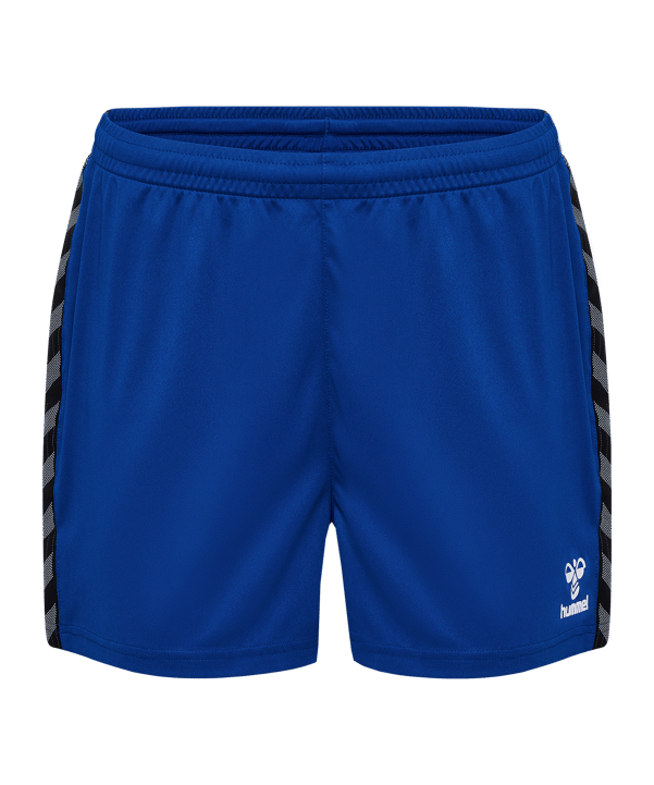 Hummel hmlAUTHENTIC PL Short Damen Blau F7045 - blau