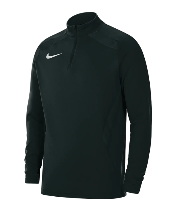 Nike Team Training HalfZip Sweatshirt Kids Schwarz F010 - schwarz