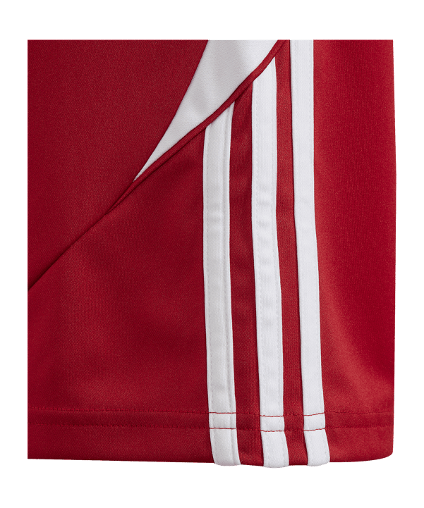 adidas Tiro 24 Short Kids Rot Weiss - rot