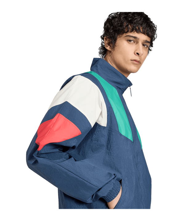 adidas Italien EQT Jacke Blau - blau