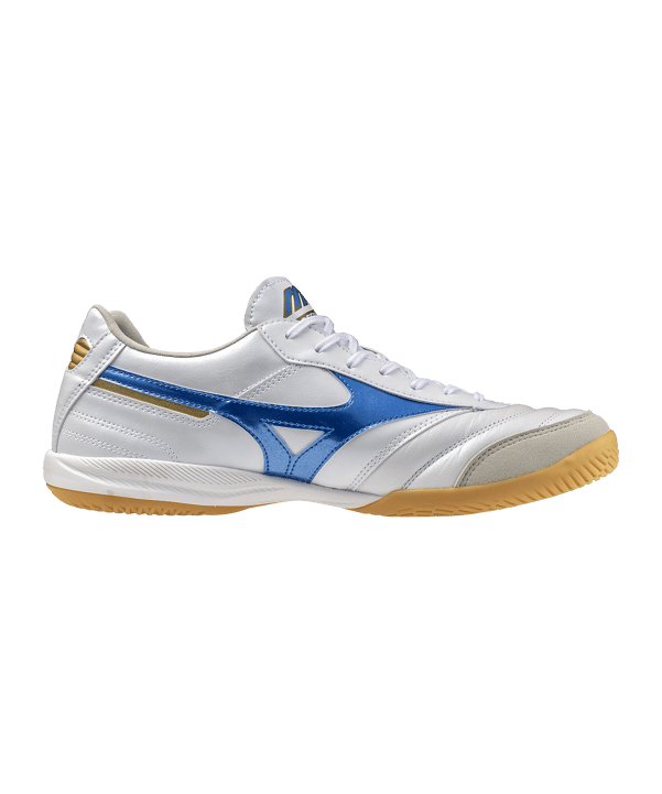 Mizuno Morelia Sala Elite IN Mugen Weiss Blau F25 - weiss