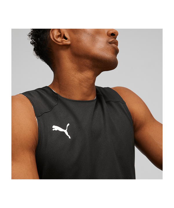 PUMA Hoops Team Reverse Trikot Schwarz F01 - schwarz