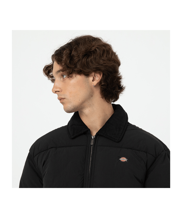 Dickie Waldenburg Overbook E Puffer Jacke Schwarz - schwarz