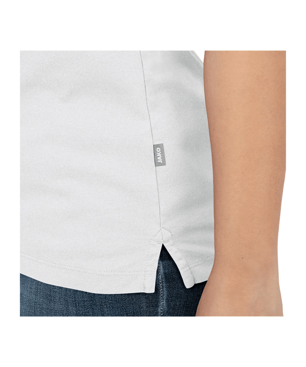 JAKO Doubletex Polo Shirt Damen Weiss F000