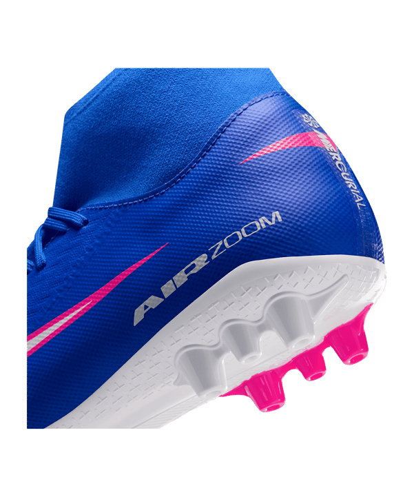 Nike Air Zoom Mercurial Superfly X Academy AG Attack Blau F446 - blau