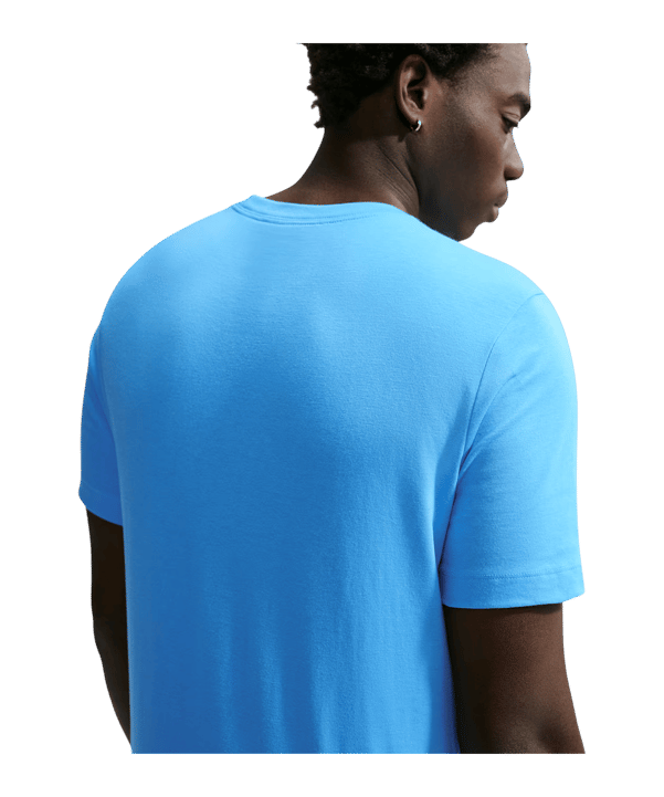 Nike Club T-Shirt Bleu C497 - bleu