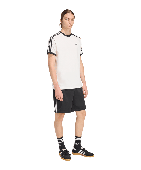 adidas Originals 3 Stripes T-Shirt Weiß - weiss