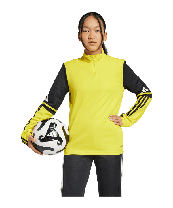 adidas Squadra 25 HalfZip Sweatshirt Kids Gelb - gelb