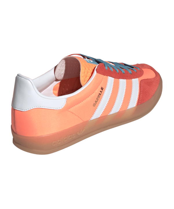 adidas Originals Gazelle Indoor Orange Weiss - orange