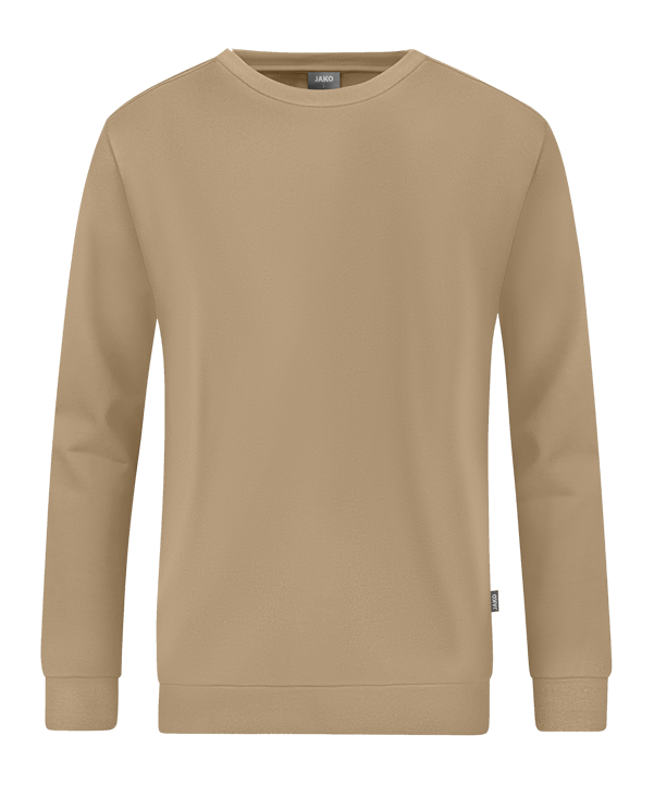 JAKO Organic Sweatshirt Braun F380 - braun