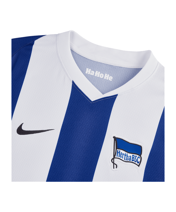 Nike Hertha BSC Trikot Home 2024/2025 Kids Blau Weiss Schwarz F417 - blau