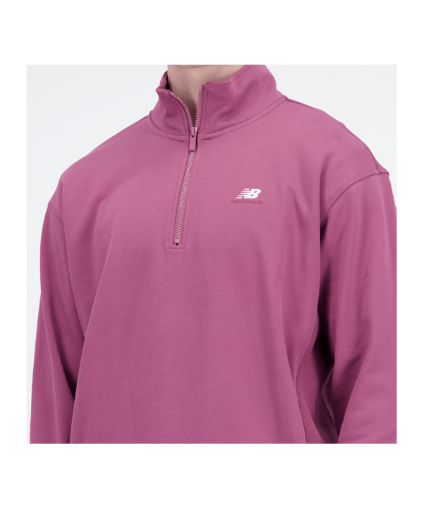 New Balance Essentials Logo Sweatshirt Rot FWAD - rot