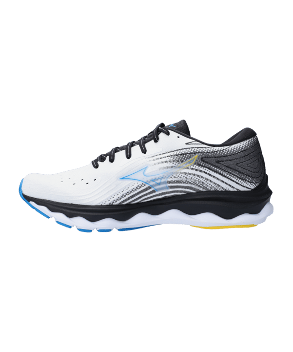 Mizuno Wave Sky 6 Weiss Gelb F01 Laufschuh - weiss