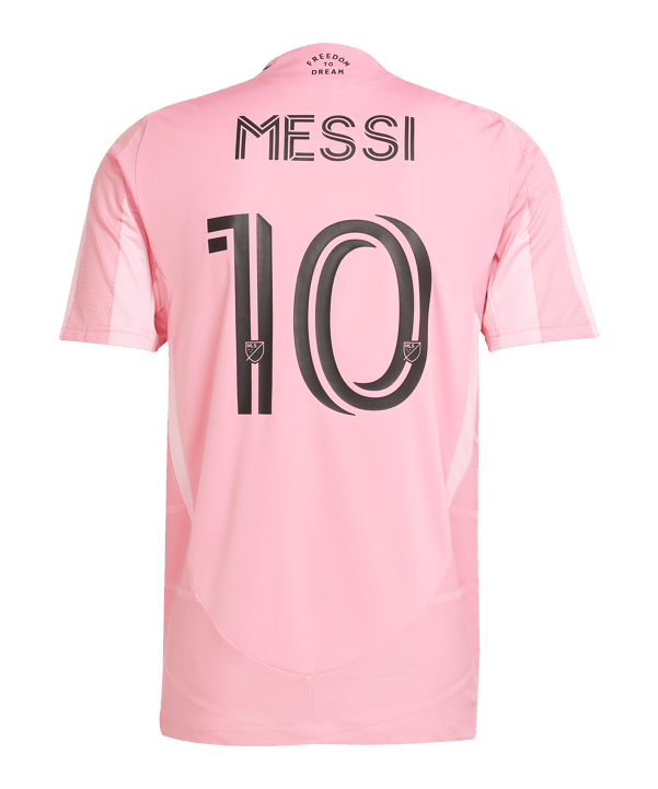 adidas Inter Miami Auth. Trikot Heim 2025 Messi Rosa - rosa