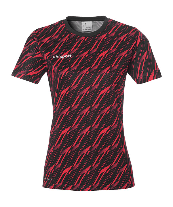 uhlsport Progressive 28 T-shirt Donna nero C08 - nero