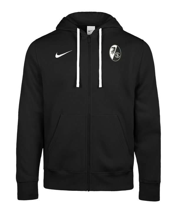 Nike SC Freiburg Giacca con cappuccio Nero C010 - nero