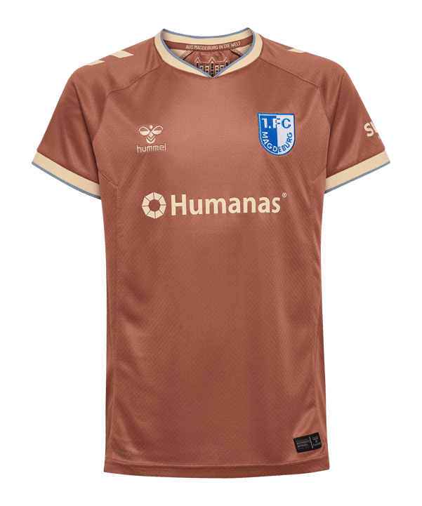 hummel 1. FC Magdeburg Maillot Away 2026/2027 Enfants Orange C8073 - orange