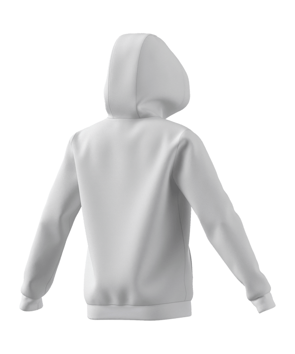 adidas Entrada 26 Kapuzenjacke Kids Weiß - weiss