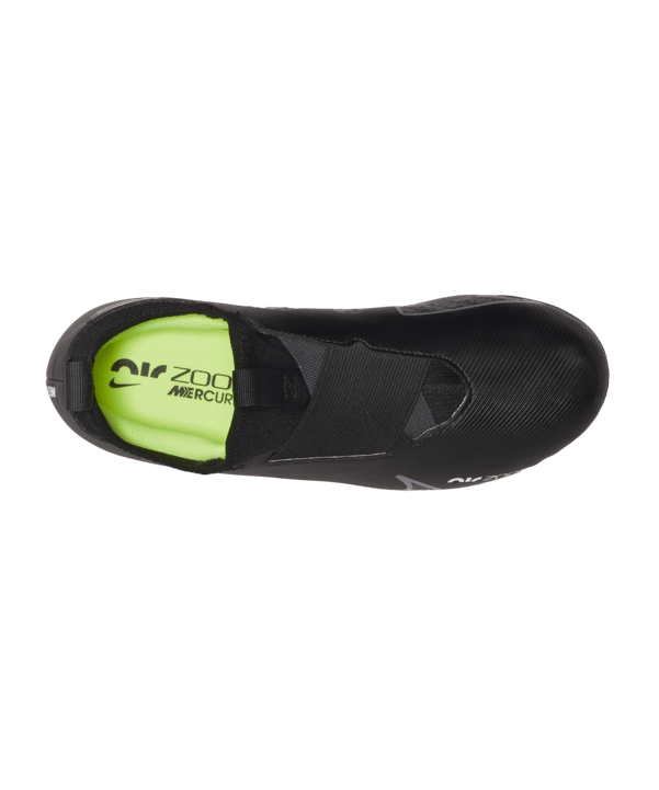 Nike Jr Air Zoom Mercurial Vapor XV Shadow Academy AG Kids Schwarz Grau F001 - schwarz