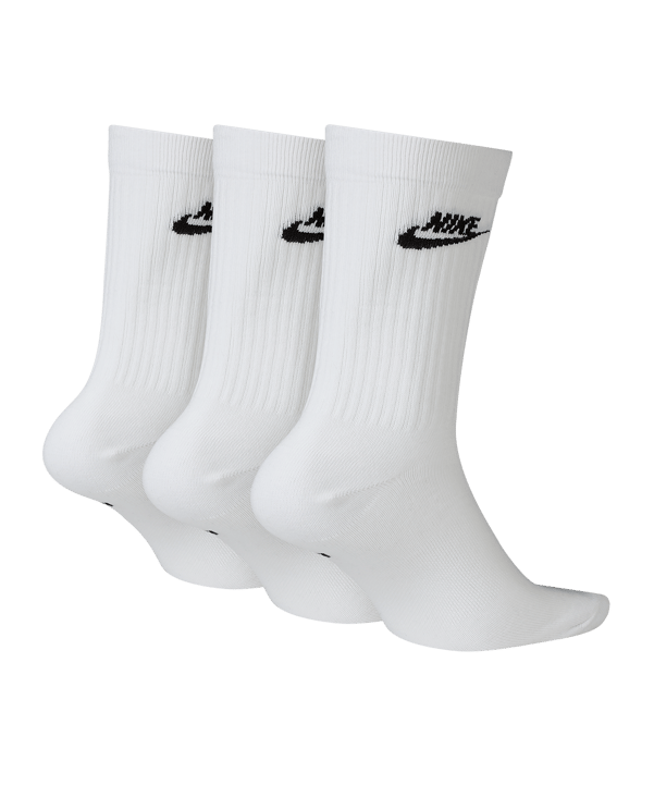 Nike Everyday Essential Crew Socken 3er Pack F100 - weiss