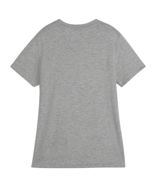 PUMA teamFINAL Casuals T-Shirt Damen Grau F33 - grau