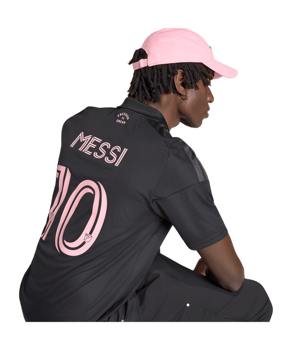 adidas Inter Miami Messi Trikot Away 2026/2027 Schwarz - schwarz
