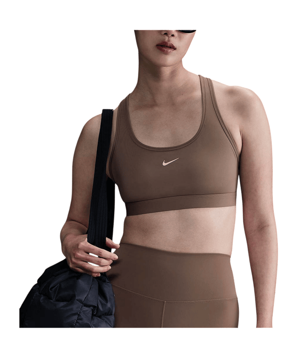 Nike Brassière de sport Femmes Marron C233 - brun