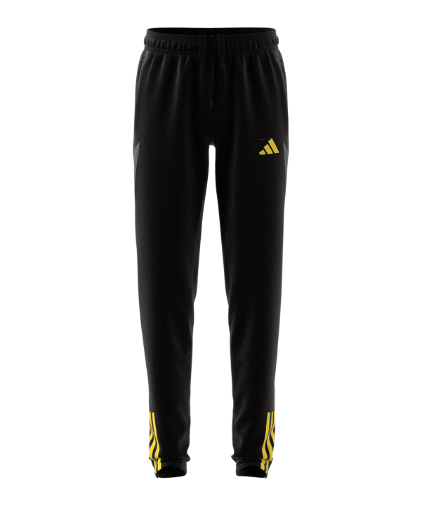 adidas Tiro 23 Competition Trainingshose Kids Schwarz Grau - schwarz