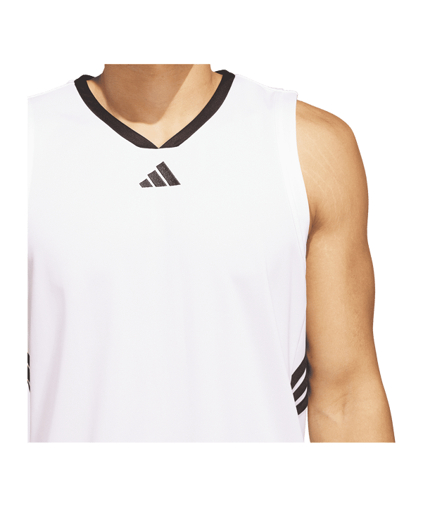 adidas adidas Basketball Legends Tank Top Weiss - weiss