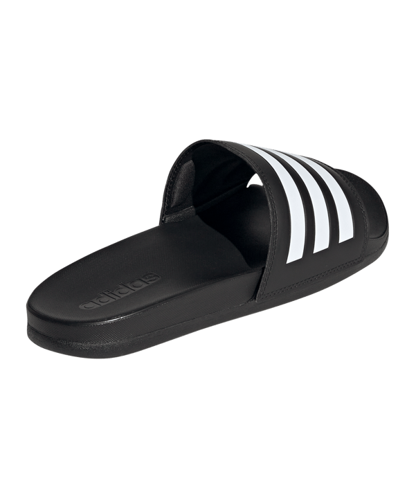 adidas Adilette Comfort Regular Schwarz Weiss - schwarz
