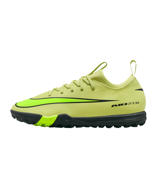 Nike Jr Air Zoom Mercurial Vapor XVI Academy TF Max Voltage Kids Gelb F300 - gelb