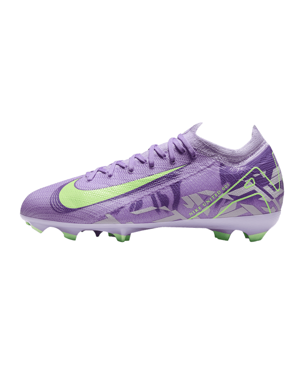Nike Jr Air Zoom Mercurial Vapor Pro FG United Kids Lila F500 - lila