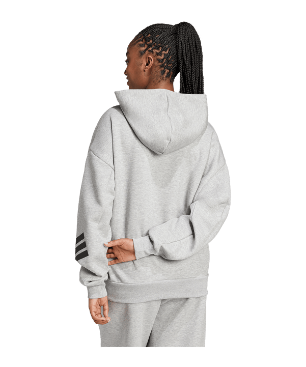 adidas Future Icons 3S Hoody Grau - grau