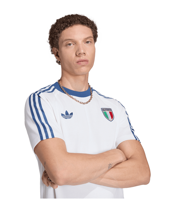 adidas FIGC Italien Originals T-Shirt Weiß - weiss