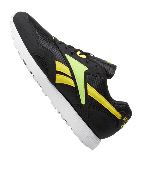 Reebok Rapide MU Sneaker Schwarz Gelb - schwarz