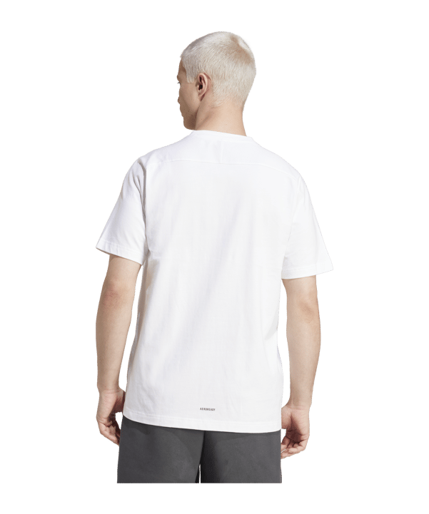 adidas DFB Deutschland Travel T-Shirt EM 2024 Weiss - weiss