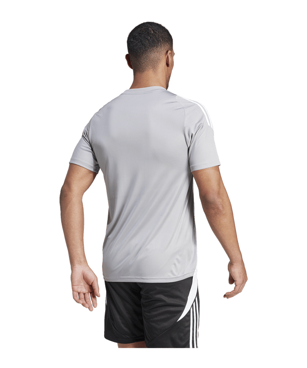 adidas Tiro 24 Trikot Grau Weiss - grau