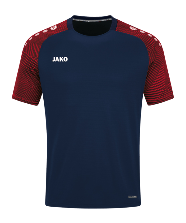 JAKO Performance T-Shirt Kids Dunkelblau Rot F909 - blau
