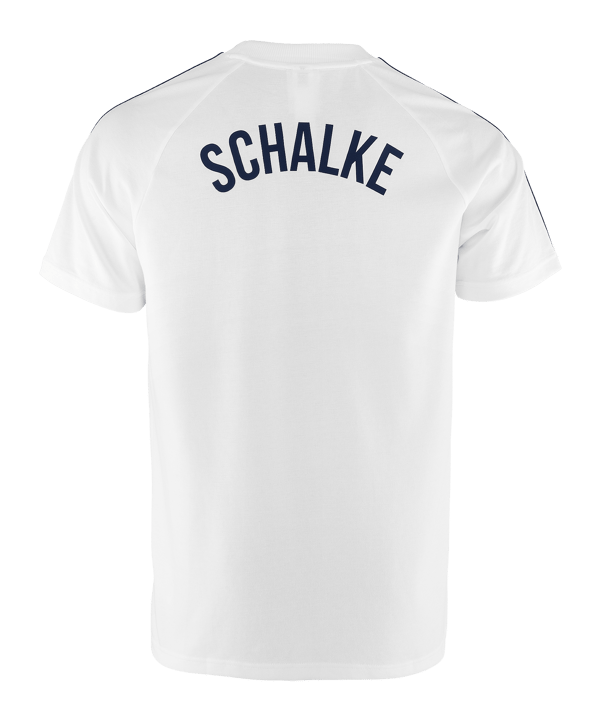 adidas Originals FC Schalke 04 T-Shirt Blanc - blanc