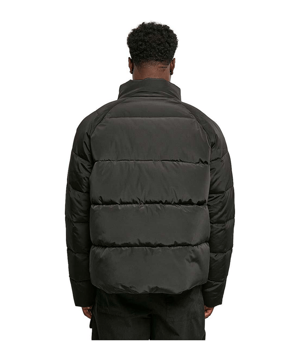 Urban Classic Raglan Padded Jacke Schwarz - schwarz
