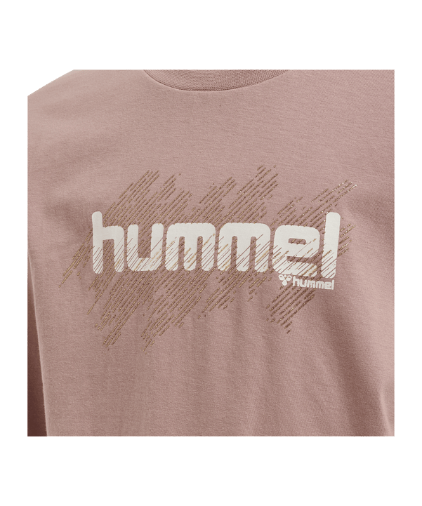 Hummel Asta L/S T-Shirt Kids Pink F4852 - rosa