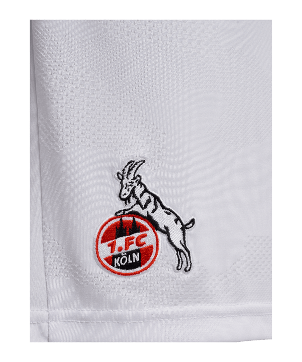 Hummel 1. FC Köln Short Home 2025/2026 Weiß F9402 - weiss