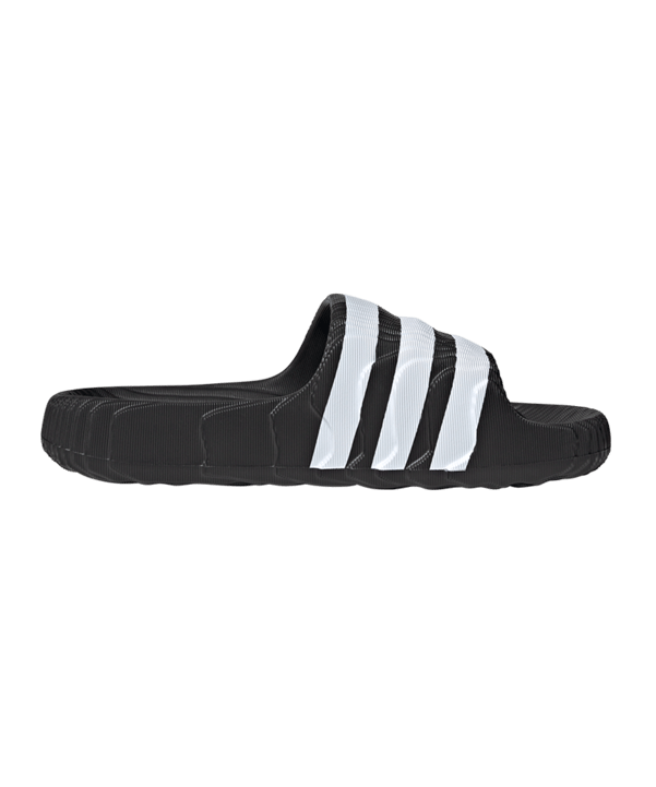 adidas Originals Adilette 22 Badelatsche Weiss - schwarz
