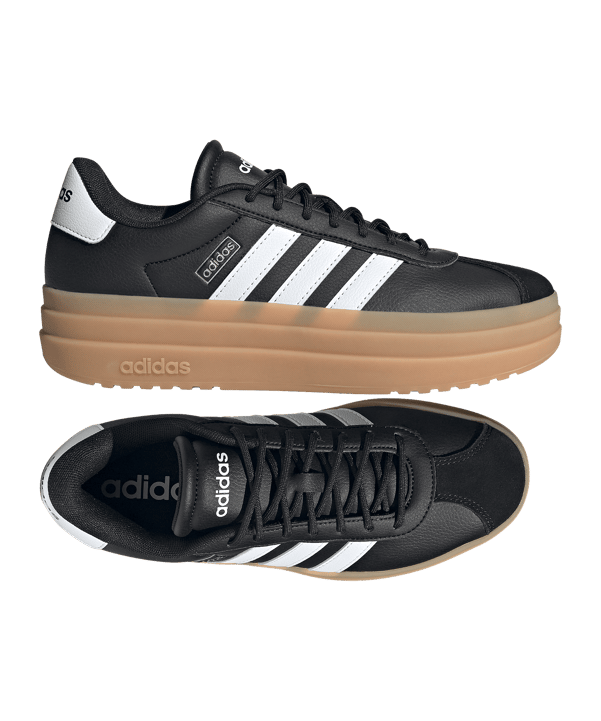 adidas VL Court Bold Damen Schwarz - schwarz