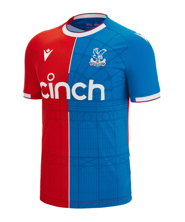 Macron Crystal Palace Trikot Home 2023/2024 Blau - blau