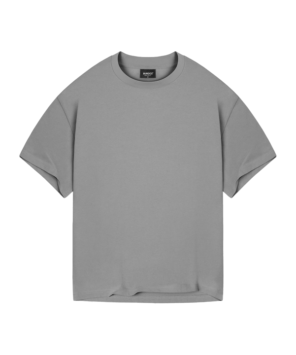 Burocs Basic Oversized T-Shirt Grau - grau