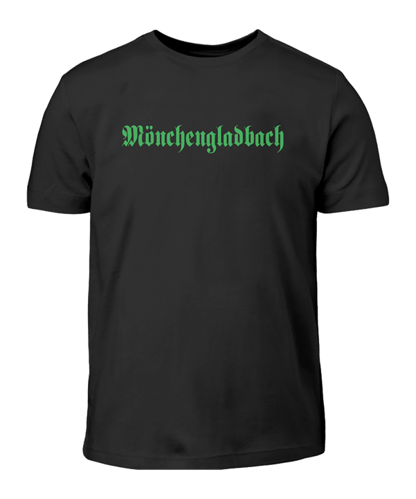 Kids T-Shirt "Gladbach" Schwarz - schwarz