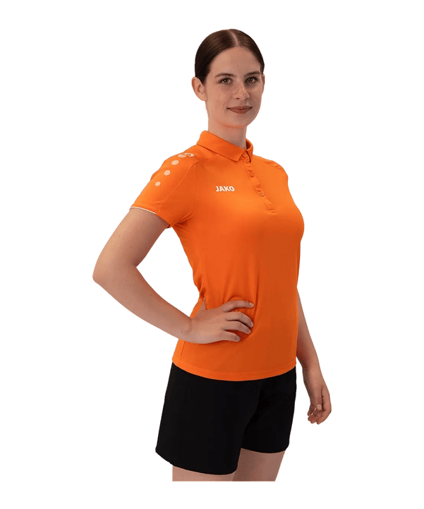 JAKO Classico Polo Donna Arancione C19 - arancione