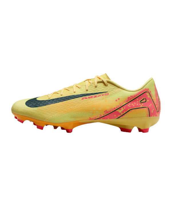Nike Air Zoom Mercurial Vapor XVI Academy FG/MG  Mbappe Signature Orange Blau F800 - orange
