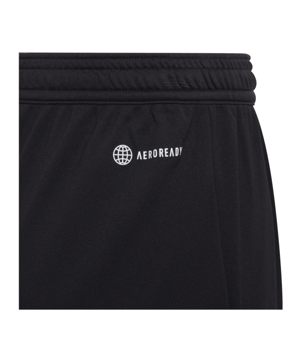 adidas Entrada 22 Short Kids Schwarz - schwarz